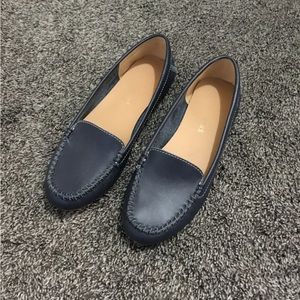 GUC Navy Jack Rogers Moccasin Loafers
